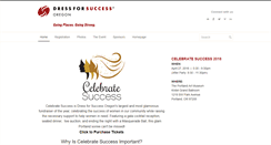 Desktop Screenshot of celebratesuccessbenefit.org